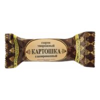 Картошка Ростагроэкспорт творожная глазированная 20% СЗМЖ 45 г 1 шт