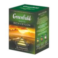 Чай черный байховый Greenfield Rich Ceylon в пакетиках, 20 шт. 1 шт