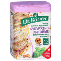 Хлебцы Dr. Korner кукурузно-рисовые с прованскими травами 1 шт