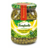 Горошек Bonduelle Classique Нежный зеленый стерилизованный 530 г 1 шт