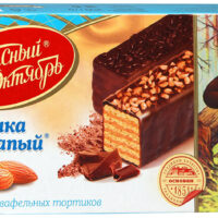Торт Красный Октябрь Мишка косолапый вафельный, 250 г 1 шт