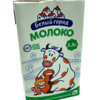 Молоко 1.5% бел город стерильное топлённое 1л БЗМЖ 1 шт