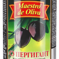 Маслины Maestro de Olivia супергигант 0.4кг 1 шт