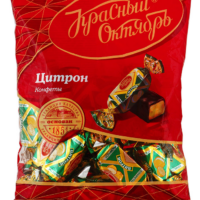 Конферты КРАСНЫЙ ОКТЯБРЬ Цитрон, 250 г 1 шт