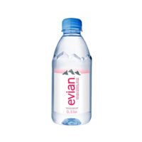 Вода минеральная Evian природная негазированная столовая 0,33 л 1 шт