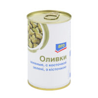 Оливки зеленые Aro с косточкой 1 шт