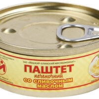 Паштет печеночный со сливочным маслом 0.1кг Йошкар-Ола 1 шт