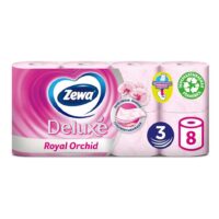Туалетная бумага Zewa Deluxe Орхидея 8 шт 1 шт