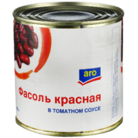 Фасоль красная ARO в томатном соусе, 425г 1 шт