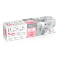 Зубная паста R.O.C.S. Pro Baby Минеральная защита и нежный уход детская от 0 до 3 лет 45 г 1 шт