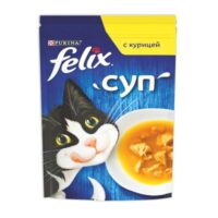 Корм FELIX Суп с Курицей 48г 1 шт