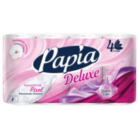 Бумага туалетная Papia deluxe Aroma dolce vita 4 слоя 8 рулонов 1 шт