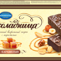 Торт ШОКОЛАДНИЦА порционный с карамелью, 180г 1 шт