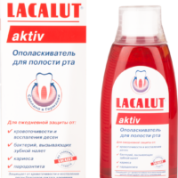 Ополаскиватель для полости рта LACALUT Aktiv, 300мл 1 шт