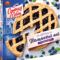 Пирог Итальянский пай Черника 400г Черемушки 1 шт