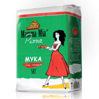 Мука Mamma Mia Pizza пшеничная хлебопекарная высший сорт для пиццы 1 шт