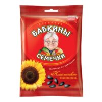 Семя подсолнечное Бабкины семечки 0.1 кг. 1 шт