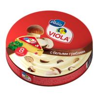 Сыр плавленый Viola порционный с белыми грибами бзмж 1 шт