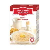 Хлопья овсяные Русский завтрак экстра 400гр. 1 шт