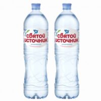Вода питьевая Святой источник природная артезианская негазированная 1.5л 1 шт