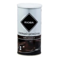 Горячий шоколад Rioba порошок 50% какао 1000 г 1 шт