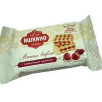 Мягкие вафли Яшкино с вишневым джемом 40г 1 шт