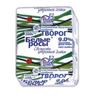 Творог 9% Белые росы 200 г БЗМЖ 1 шт