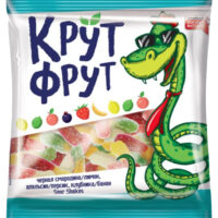 Мармелад КрутФрут жевательный в форме забавных змеек в кислой посыпке 70 г 1 шт