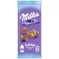 Milka Bubbles шоколад молочный пористый, 76г 1 шт