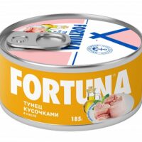 Тунeц Fortuna кусочки в масле кусочки 1 шт