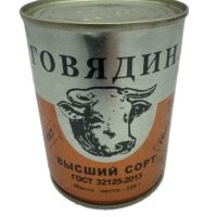 Говядина тушеная высший сорт 0.338кг 1 шт