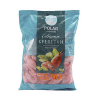 Креветки Polar 70/90 вареные замороженные 1 кг 1 шт