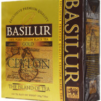 Чай черный Basilur Чайный остров Цейлон Gold в пакетиках 2 г 100 шт 1 шт