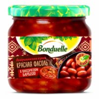 Фасоль Bonduelle красная в классическом барбекю 360 г 1 шт
