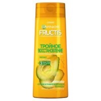 Шампунь Garnier Fructis тройное восстановление, 400мл. 1 шт