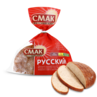 Хлеб русский нарезка 0.3кг 1 шт