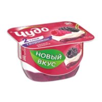 Десерт творожный Чудо 4% малина-ежевика 100г БЗМЖ 1 шт