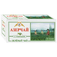 Чай зеленый с чабрецом в пакетиках сашетах, Azercay 25 шт 1 шт