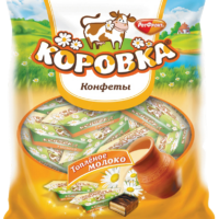 Конфеты Рот Фронт Коровка Топленое молоко 1 шт