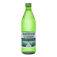 Вода минеральная питьевая Новотерская Целебная Элита среднегазированная лечебно-столовая 0,5 л 1 шт