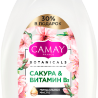 Гель для душа CAMAY Botanicals Японская сакура, 750мл 1 шт