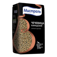 Чечевица Мистраль зеленая крупная канадская 450 г 1 шт