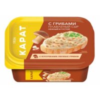 Плавленый сыр Карат с грибами 45% 400 г 1 шт