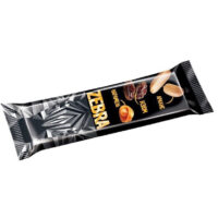 Вафли Zebra с карамелью арахисом и изюмом глазированные, 40 г 1 шт
