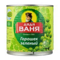Горошек зеленый Дядя Ваня, 400 г 1 шт
