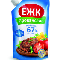 Майонез ЕЖК Провансаль 67% 400 мл 1 шт