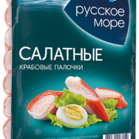 Крабовые палочки РУССКОЕ МОРЕ Салатные, 200г 1 шт