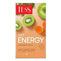 Чай оолонг Tess Get Energy с киви и жасмином в пакетиках 1,5 г х 20 шт 1 шт