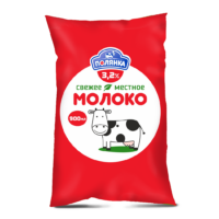 Молоко 3.2% Полянка 0,9 л БЗМЖ 1 шт