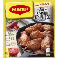 Приправа Maggi на второе для куриных крылышек барбекю 24 г 1 шт